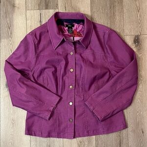 Emme - women’s jacket in azalea, size 18, lots of stretch and style